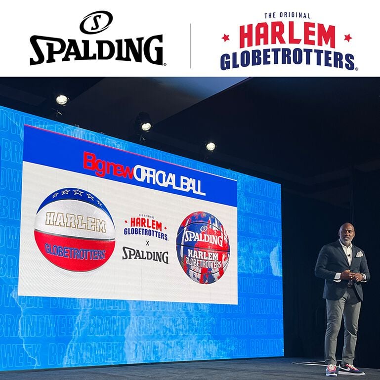 Spalding x Harlem Globetrotters Partnership Announcement